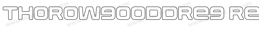 ThorowgoodDReg Regular字体转换